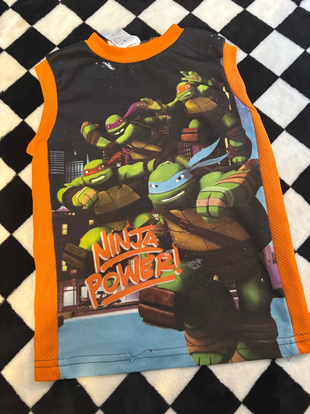 3T 2015 tmnt tank top (stained see pictures)